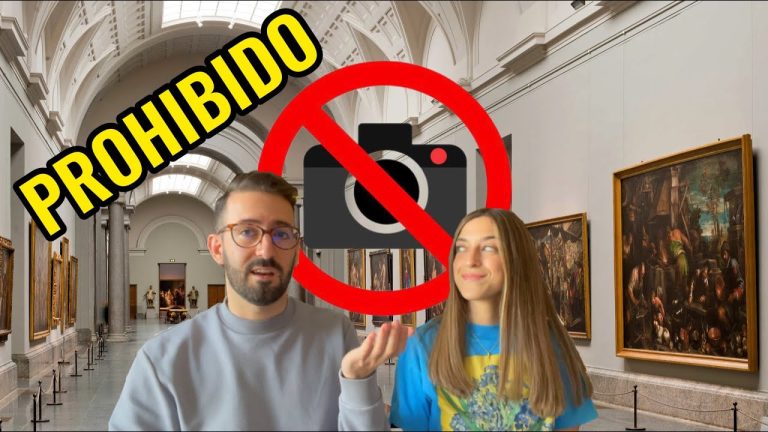 Por que no se puede hacer fotos en los museos
